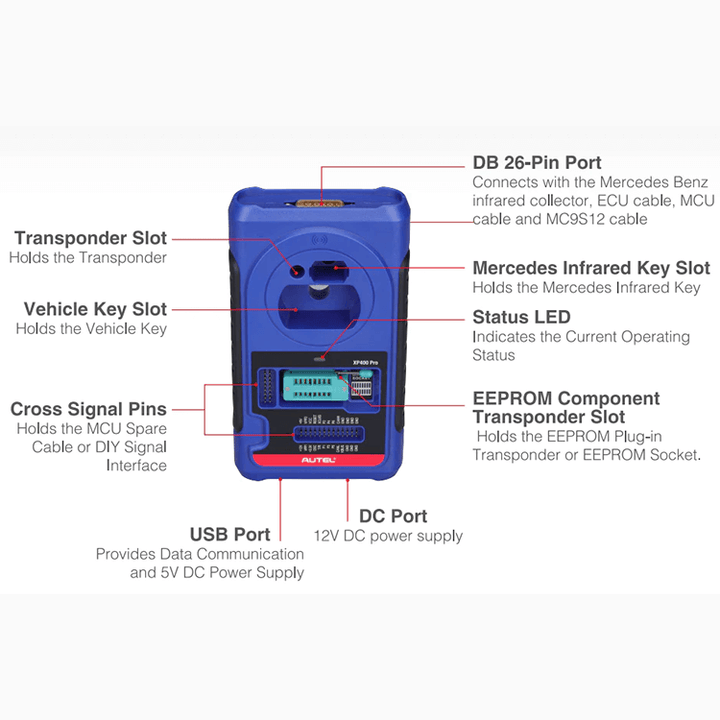 Programmeur de clés Autel XP400 Pro