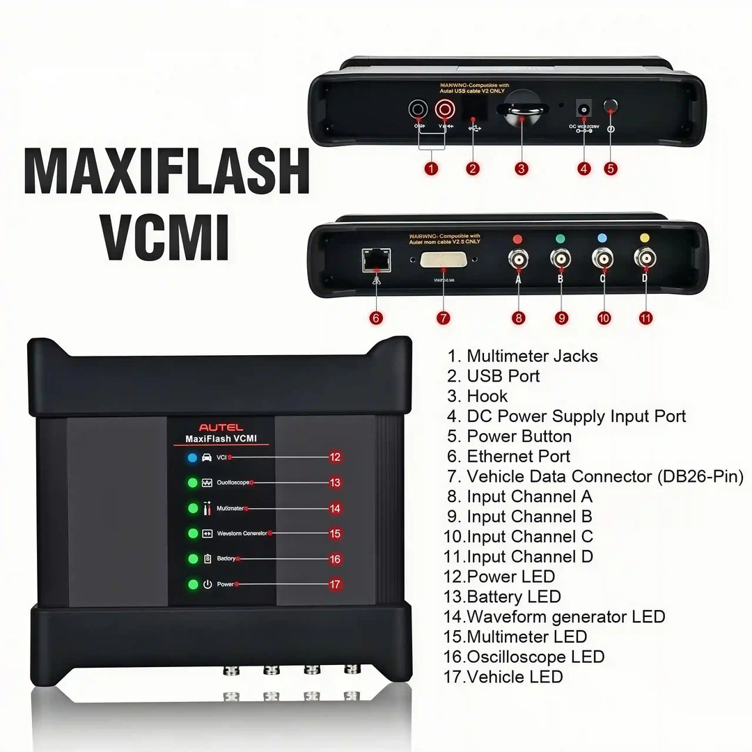 Autel MaxiSys Ultra with MaxiFlash VCMI