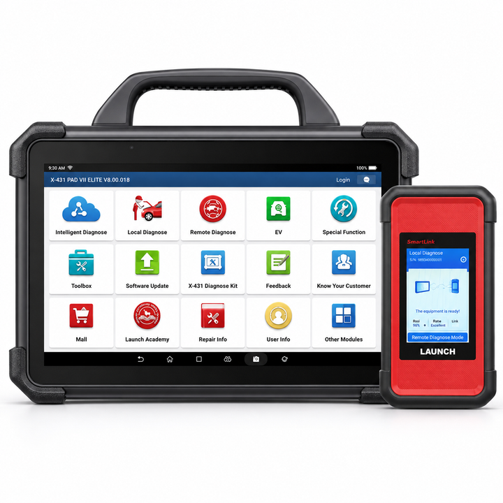 Launch X431 PAD VII mit Smartlink C VCI