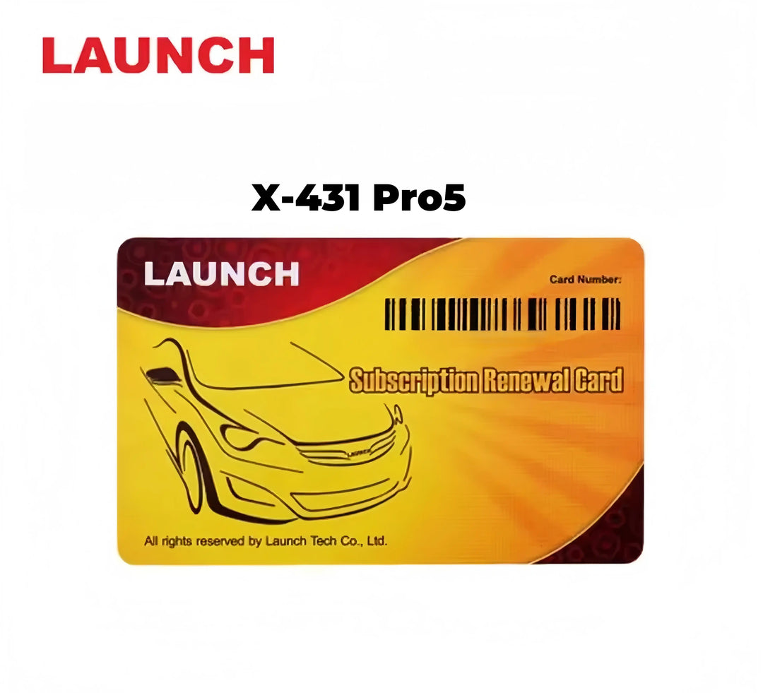 Renovación de actualización de software LAUNCH X431 PRO5 – Suscripción oficial de actualización