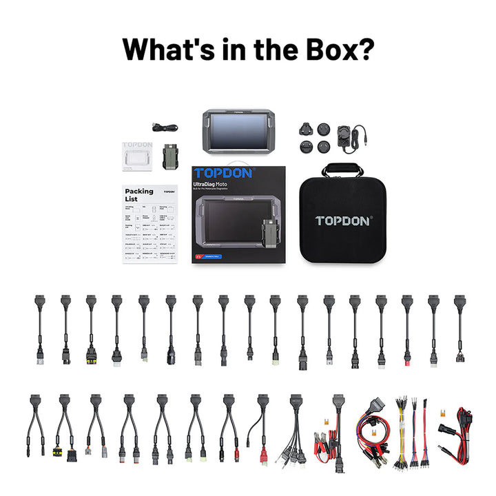 TOPDON UltraDiag Moto Wireless Motorcycle Diagnostic Tool